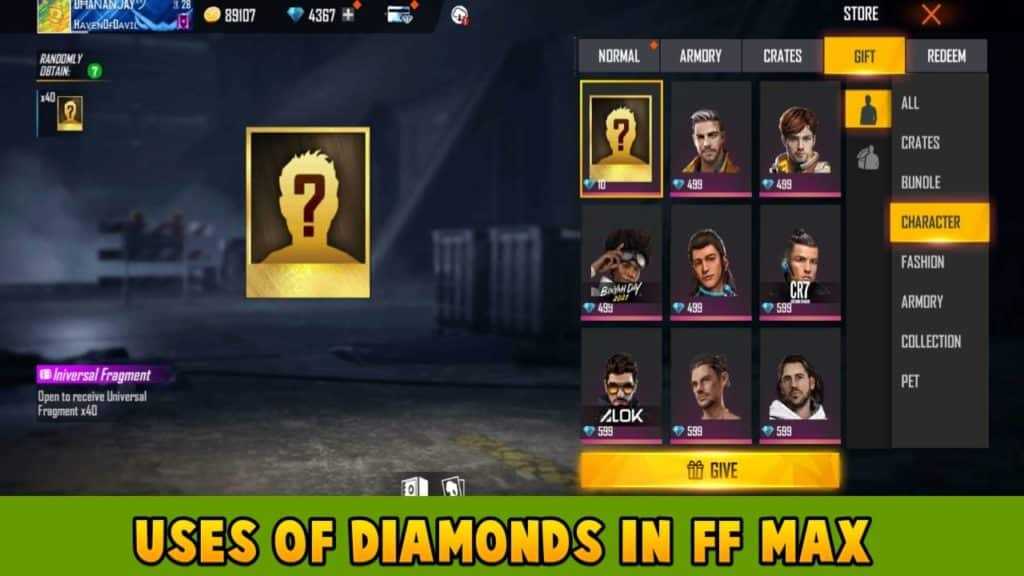 Free Fire Max Diamond Hack 99999